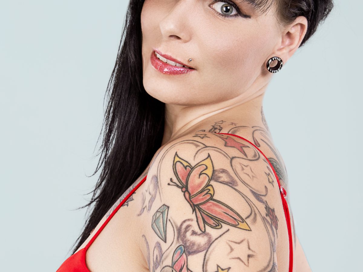 tatuagem de borboleta lindo exemplo de tatuagem com animais